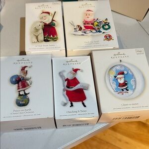 Hallmark Santa ClausKeepsake Ornament Collection -